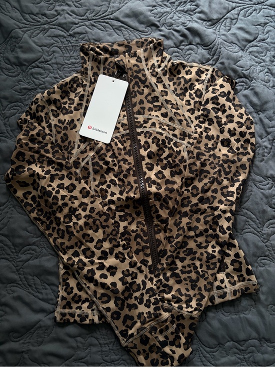 lululemon athletica Jackets & Blazers - Cropped Lululemon define jacket in leopard print